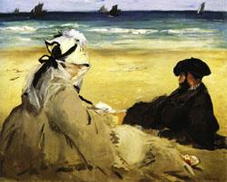 Edouard Manet At the Beach